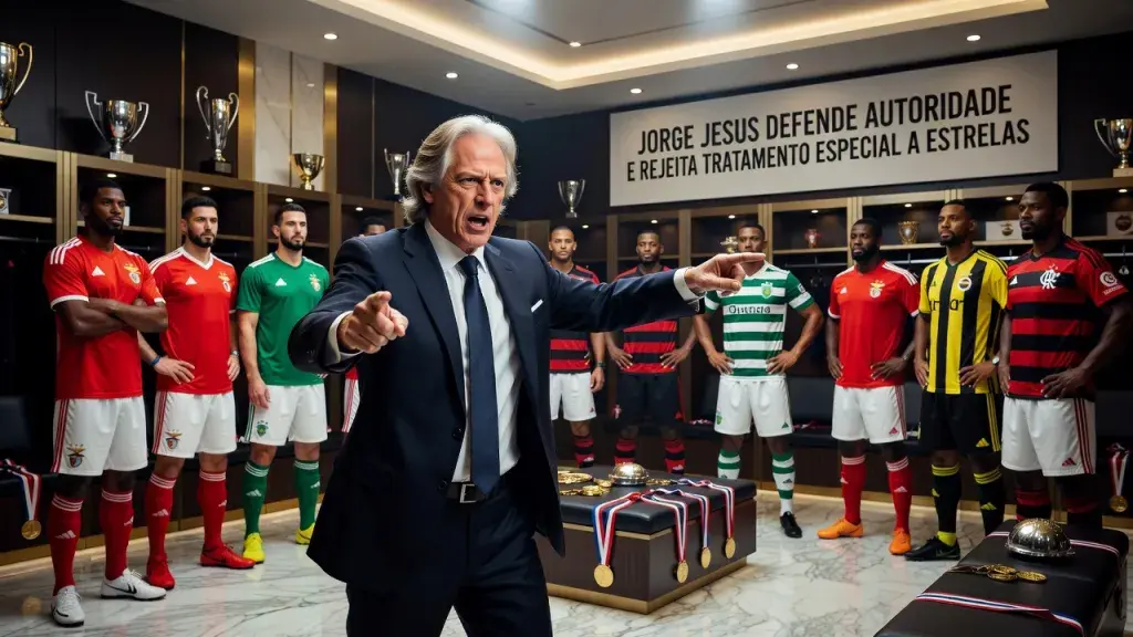 Jorge Jesus Defende Autoridade e Rejeita Tratamento Especial a Estrelas